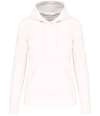 KB4028 K4028 Kariban Ladies Hooded Sweatshirt White colour image